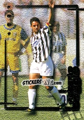 Sticker Juventus - Roberto Baggio Cards 1999 n. 29 - Panini