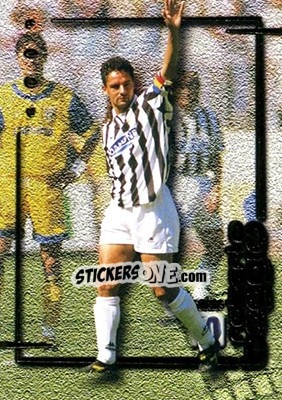 Sticker Juventus - Roberto Baggio Cards 1999 - Panini