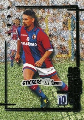 Figurina Bologna - Roberto Baggio Cards 1999 - Panini