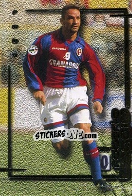 Sticker Bologna - Roberto Baggio Cards 1999 n. 37 - Panini
