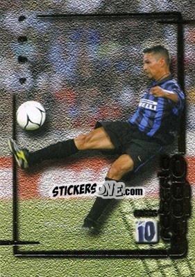 Sticker Inter - Roberto Baggio Cards 1999 - Panini