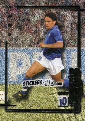 Sticker Mondiale 1990 - Roberto Baggio Cards 1999 n. 43 - Panini