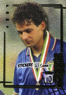 Sticker Mondiale 1990 - Roberto Baggio Cards 1999 n. 44 - Panini