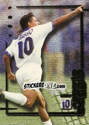 Sticker Mondiale 1994 - Roberto Baggio Cards 1999 n. 45 - Panini
