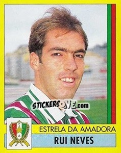 Figurina Rui Neves - Futebol 1995-1996 n. 5 - Panini