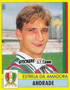 Figurina Andrade - Futebol 1995-1996 n. 9 - Panini
