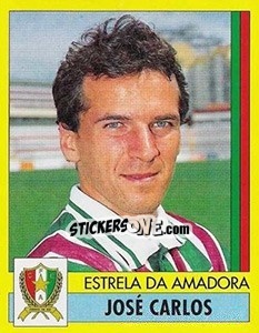Cromo Jose Carlos - Futebol 1995-1996 - Panini