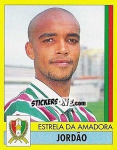 Sticker Jordao - Futebol 1995-1996 n. 16 - Panini