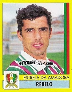 Figurina Rebelo - Futebol 1995-1996 n. 18 - Panini