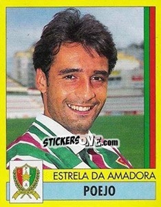 Cromo Poejo - Futebol 1995-1996 - Panini