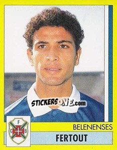 Sticker Fertout - Futebol 1995-1996 n. 29 - Panini