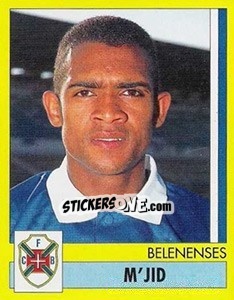 Sticker M'Jid - Futebol 1995-1996 - Panini