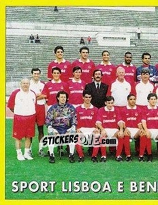 Sticker Team Photo - Futebol 1995-1996 - Panini