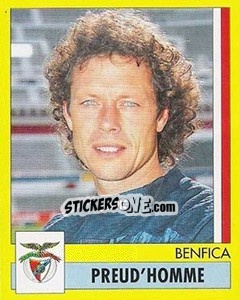 Figurina Preud'Homme - Futebol 1995-1996 - Panini