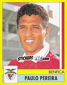 Sticker Paulo Pereira - Futebol 1995-1996 - Panini