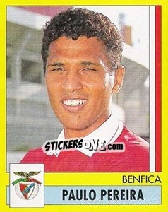 Cromo Paulo Pereira - Futebol 1995-1996 - Panini