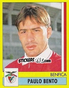 Sticker Paulo Bento - Futebol 1995-1996 n. 46 - Panini