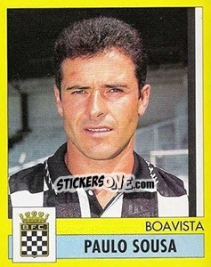 Cromo Paulo Sousa - Futebol 1995-1996 - Panini
