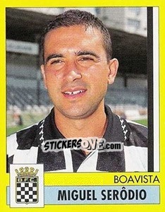 Cromo Miguel Serodio - Futebol 1995-1996 - Panini
