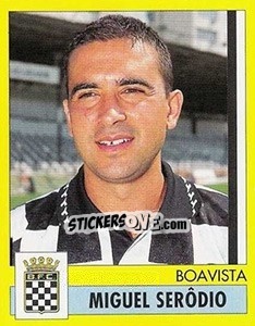 Sticker Miguel Serodio - Futebol 1995-1996 n. 72 - Panini