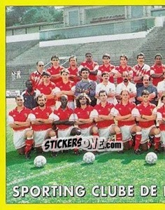 Figurina Team Photo - Futebol 1995-1996 - Panini
