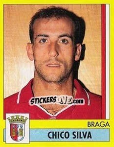 Cromo Chico Silva - Futebol 1995-1996 - Panini