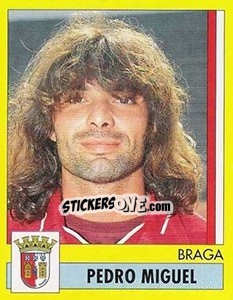 Sticker Pedro Miguel - Futebol 1995-1996 n. 88 - Panini