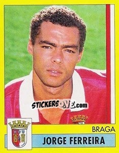 Cromo Jorge Ferreira - Futebol 1995-1996 n. 90 - Panini