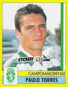 Sticker Paulo Torres - Futebol 1995-1996 n. 101 - Panini
