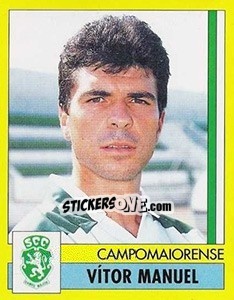 Cromo Vitor Manuel - Futebol 1995-1996 - Panini
