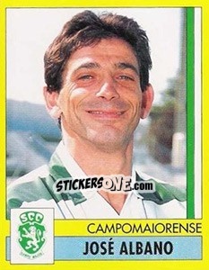 Cromo Jose Albano - Futebol 1995-1996 - Panini