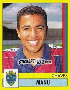 Figurina Manu - Futebol 1995-1996 - Panini