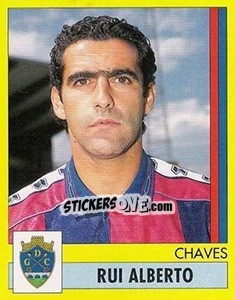 Figurina Rui Alberto - Futebol 1995-1996 - Panini
