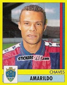 Sticker Amarildo - Futebol 1995-1996 n. 128 - Panini