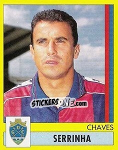 Sticker Serrinha - Futebol 1995-1996 n. 131 - Panini