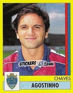 Sticker Agostinho - Futebol 1995-1996 n. 132 - Panini