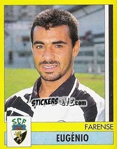Sticker Eugenio - Futebol 1995-1996 - Panini