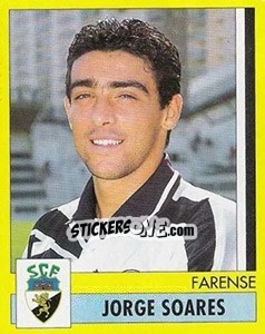 Figurina Jorge Soares - Futebol 1995-1996 - Panini