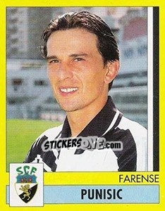 Cromo Punisic - Futebol 1995-1996 - Panini