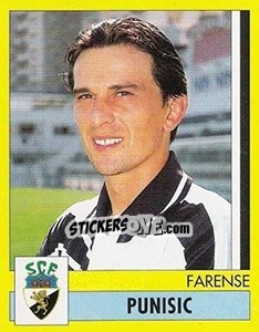 Sticker Punisic - Futebol 1995-1996 n. 143 - Panini