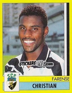 Cromo Christian - Futebol 1995-1996 - Panini