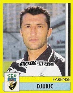 Figurina Djukic - Futebol 1995-1996 - Panini