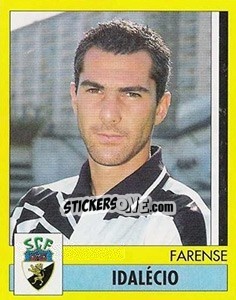 Sticker Idalecio - Futebol 1995-1996 n. 148 - Panini