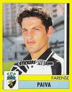 Figurina Paiva - Futebol 1995-1996 - Panini