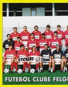 Sticker Team Photo - Futebol 1995-1996 - Panini