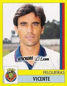 Sticker Vicente - Futebol 1995-1996 - Panini