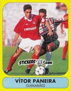 Sticker Vitor Paneira (Guimaraes) - Futebol 1995-1996 - Panini