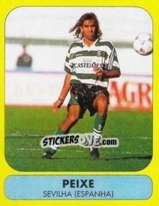 Figurina Peixe (Sevilla) - Futebol 1995-1996 - Panini