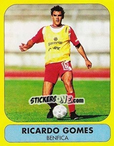 Cromo Ricardo Gomes (Benfica) - Futebol 1995-1996 - Panini