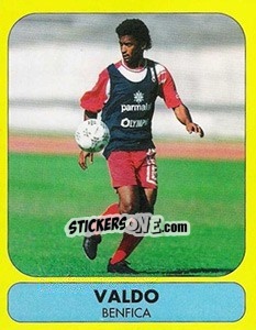 Sticker Valdo (Benfica) - Futebol 1995-1996 - Panini